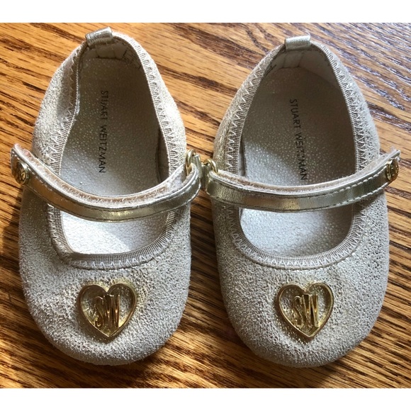 Stuart Weitzman Baby Girl’s size 3 shoes - Picture 1 of 7